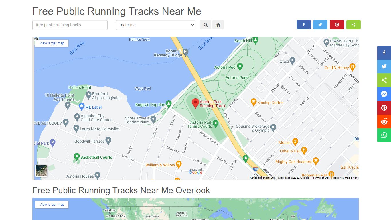 Free Public Running Tracks Near Me